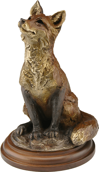 Fox sculpture